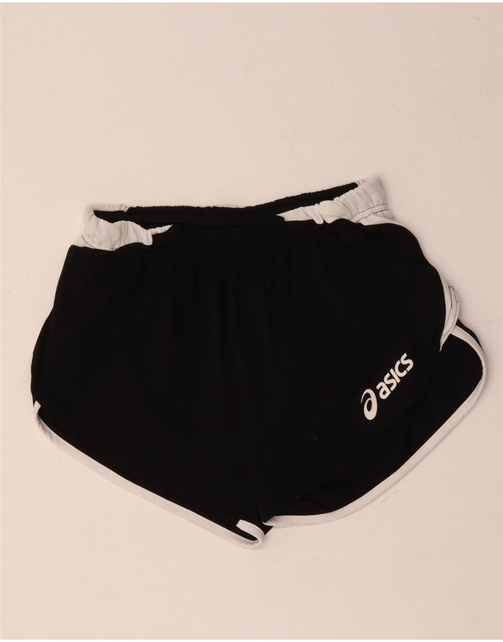 Pantaloni scurti sport Asics pentru femei UK 10, negru, poliester color bloc