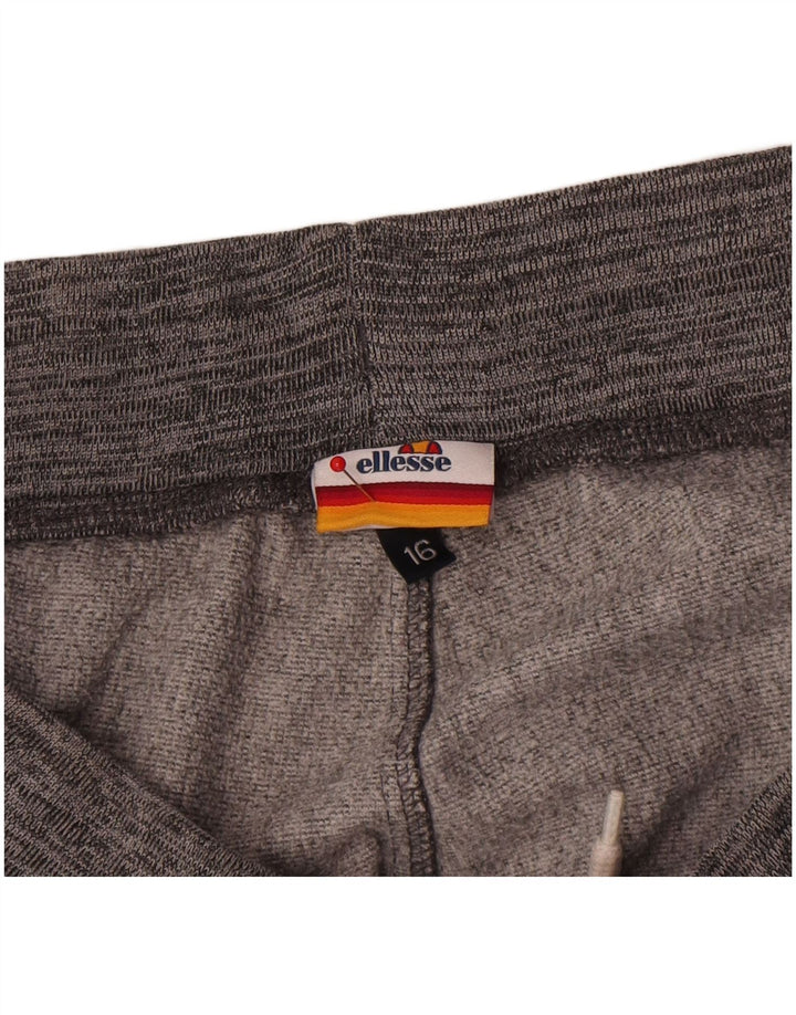 Pantaloni de trening pentru femei Ellesse Pantaloni de jogging UK 16 Poliester mare gri