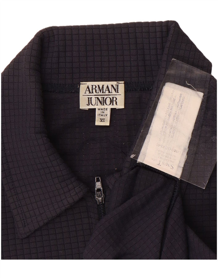 Armani Junior Băieți Tricou Polo 5-6 Ani Bleumarin Poliamidă