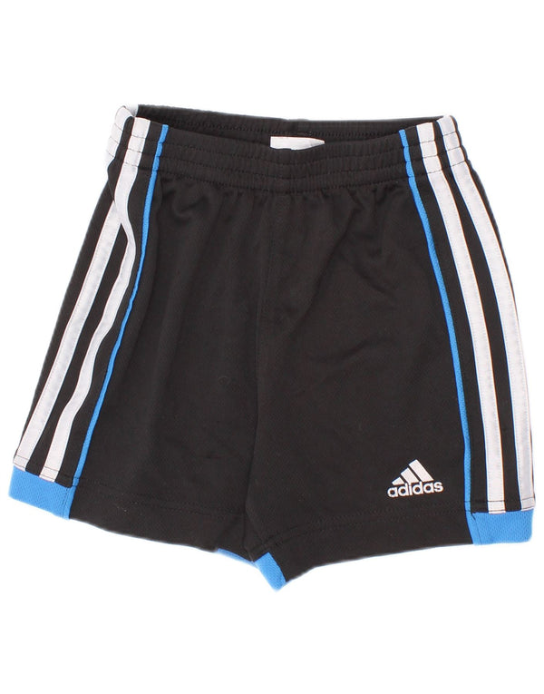 Pantaloni scurți sport pentru băieți Adidas 2-3 ani, negru, poliester
