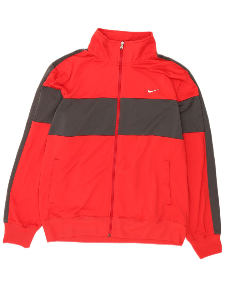 Jachetă de trening pentru bărbați Nike UK 42/44, mare, roșu, color block