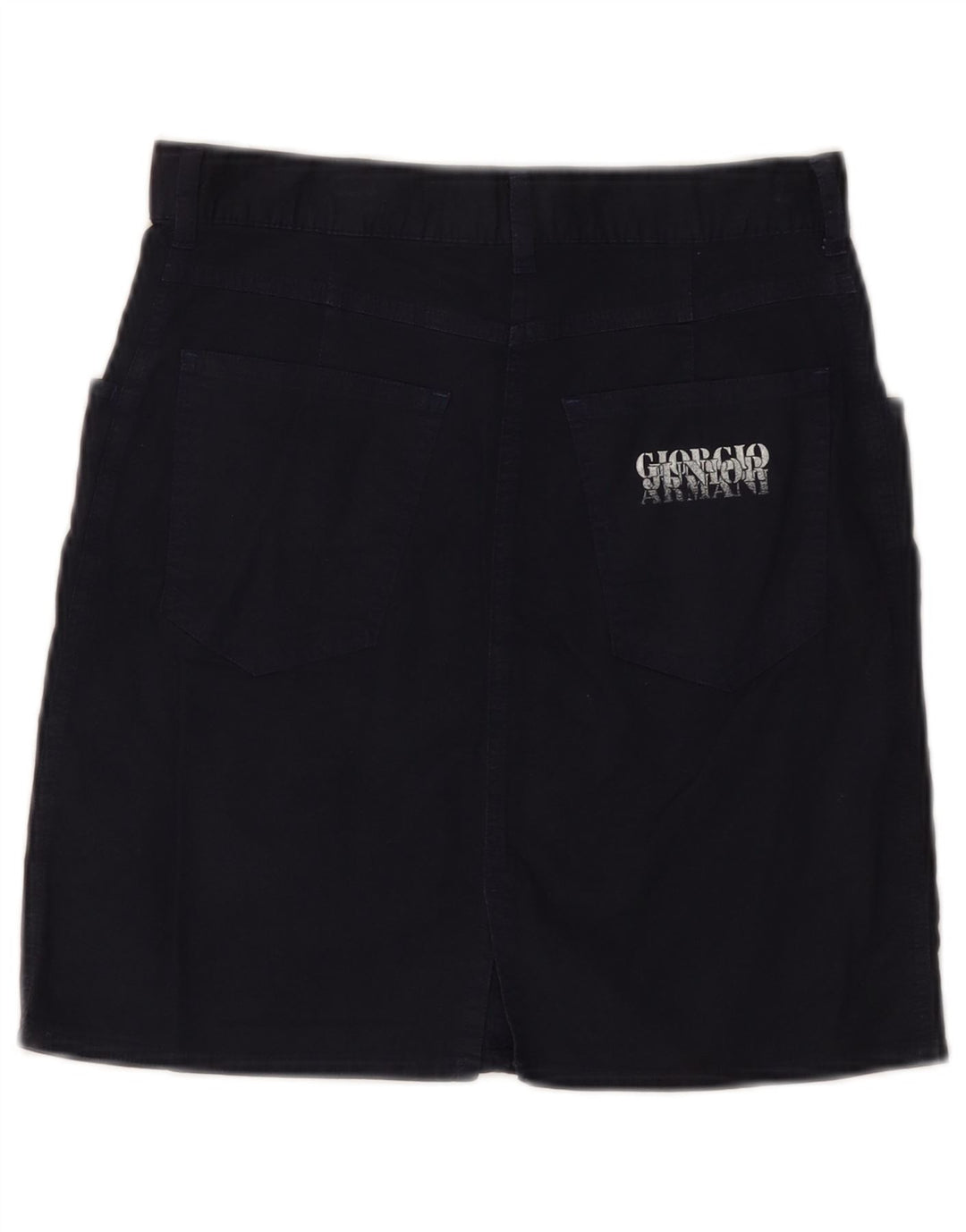 GIORGIO ARMANI Fusta Creion Fete 11-12 Ani W26 Bleumarin Bumbac