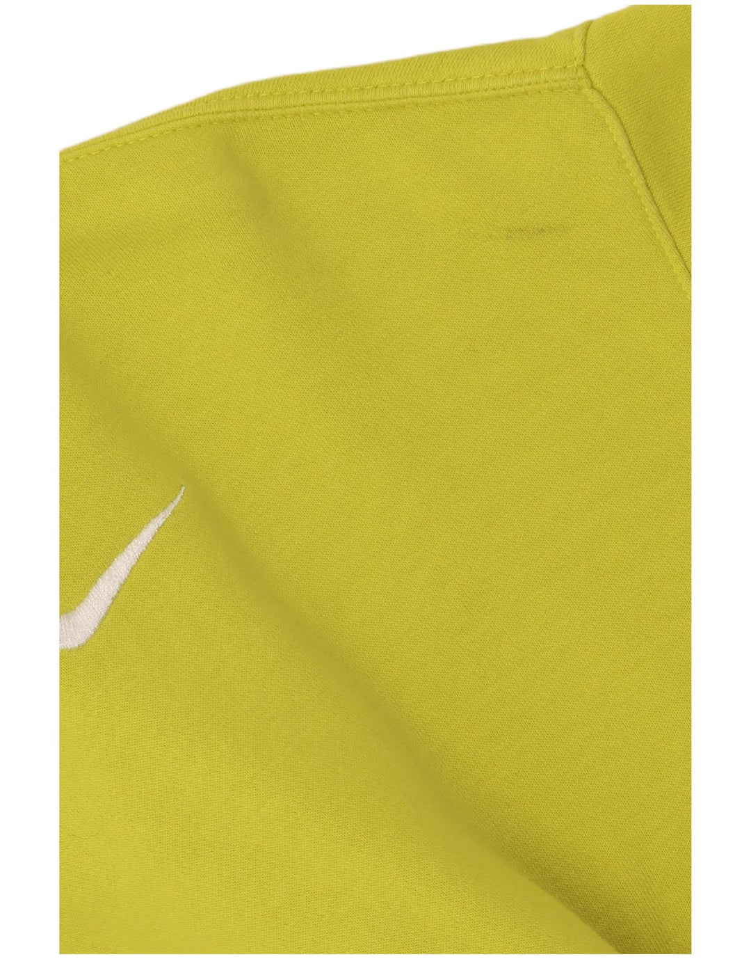 Pulover supradimensionat pentru femei NIKE UK 6 XS bumbac galben