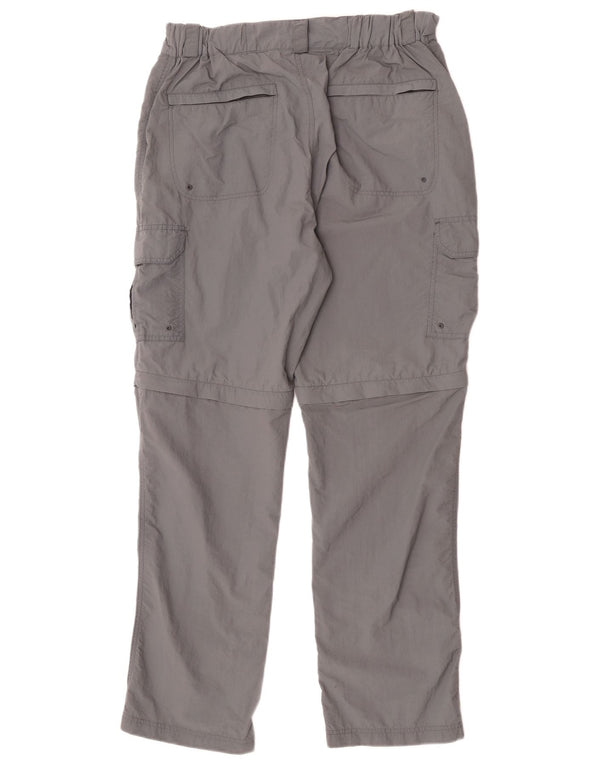 Pantaloni cargo drepti pentru bărbați Mountain Warehouse W34 L31 nailon gri