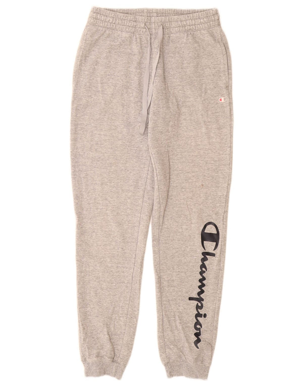 Pantaloni de trening cu grafic pentru femei Champion Pantaloni de jogging UK 6 XS Gri