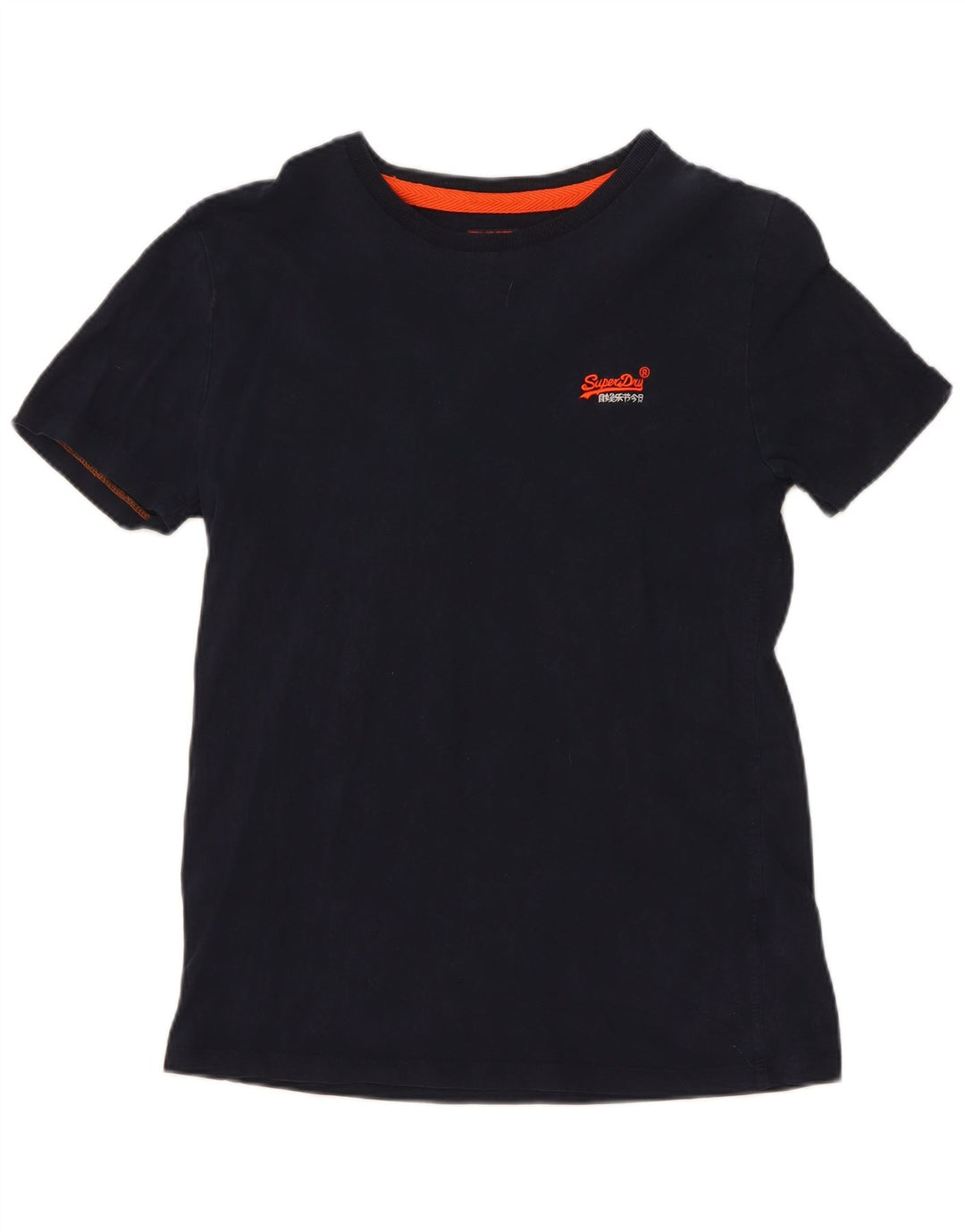Tricou pentru bărbați Superdry Top mic din bumbac bleumarin