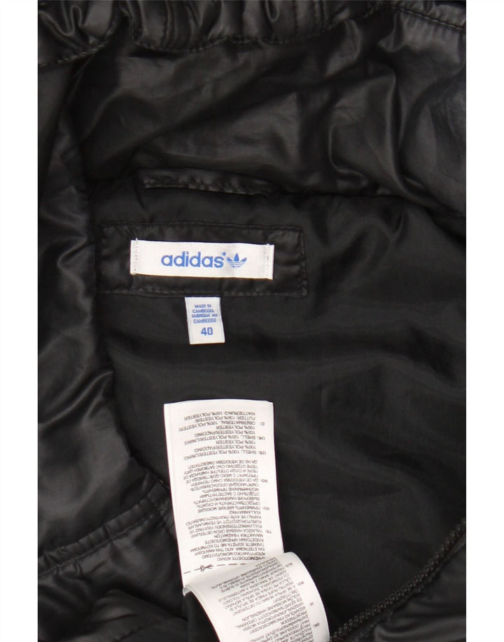 Gilet căptușit cu glugă pentru femei ADIDAS IT 40 Poliester negru mic