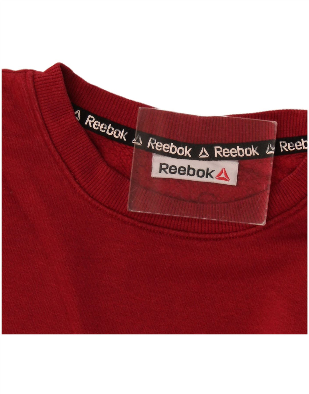 Hanorac grafic pentru bărbați Reebok Jumper mare Burgundy