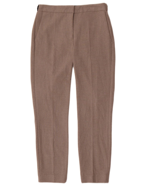Pantaloni chino slim pentru femei Zara Mici L28 L26 Poliester gri