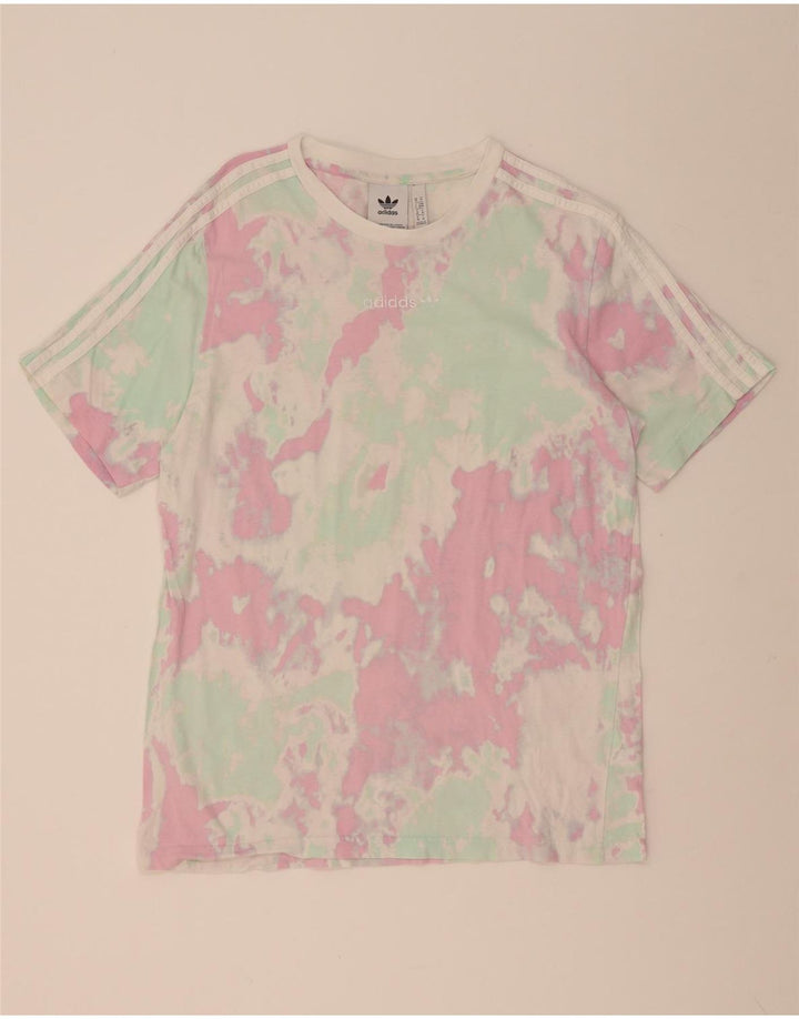 Tricou pentru bărbați Adidas Top Mediu Multicolor Tie Dye Bumbac