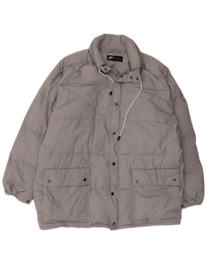 Jachetă căptușită cu glugă pentru bărbați C&A EU 52 XL Poliester gri