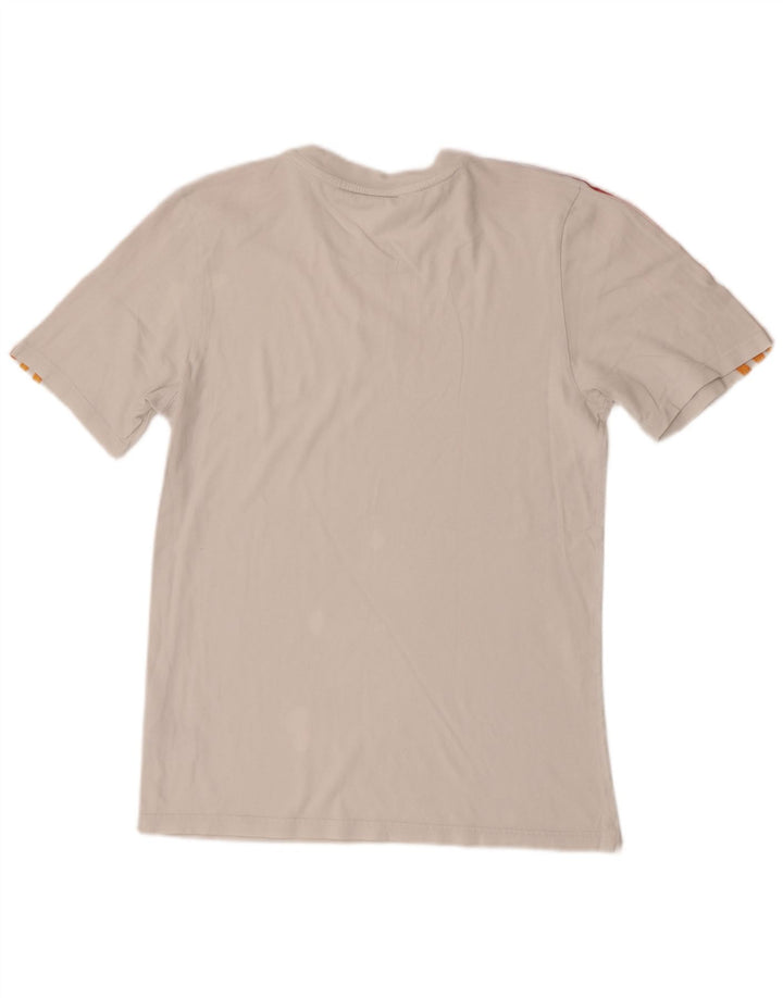 Tricou pentru bărbați Adidas Top mic, alb, bumbac