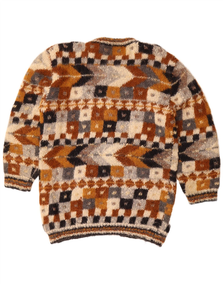 Pulover cardigan pentru femei Jan Paul Barnard UK 14 mare multicolor