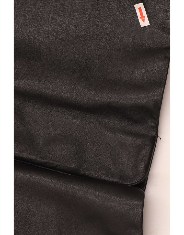 Jachetă din piele vintage pentru bărbați EU 56 XL neagră