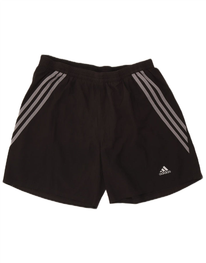 Pantaloni scurți sport pentru bărbați Adidas XL poliester negru