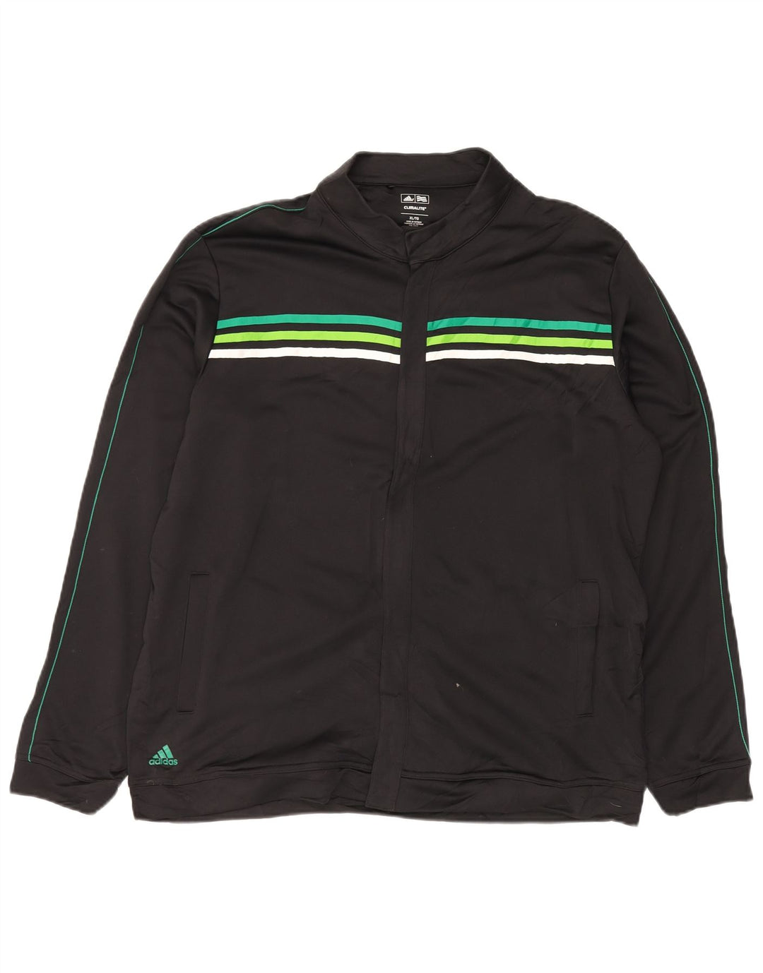 Adidas Mens Climalite Trening Top Jacket XL Negru Poliester