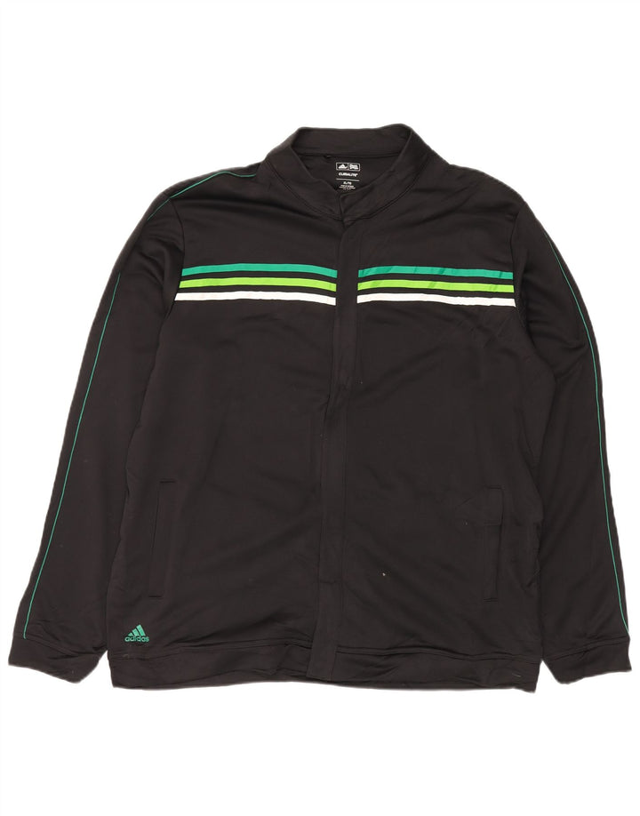 Adidas Mens Climalite Trening Top Jacket XL Negru Poliester