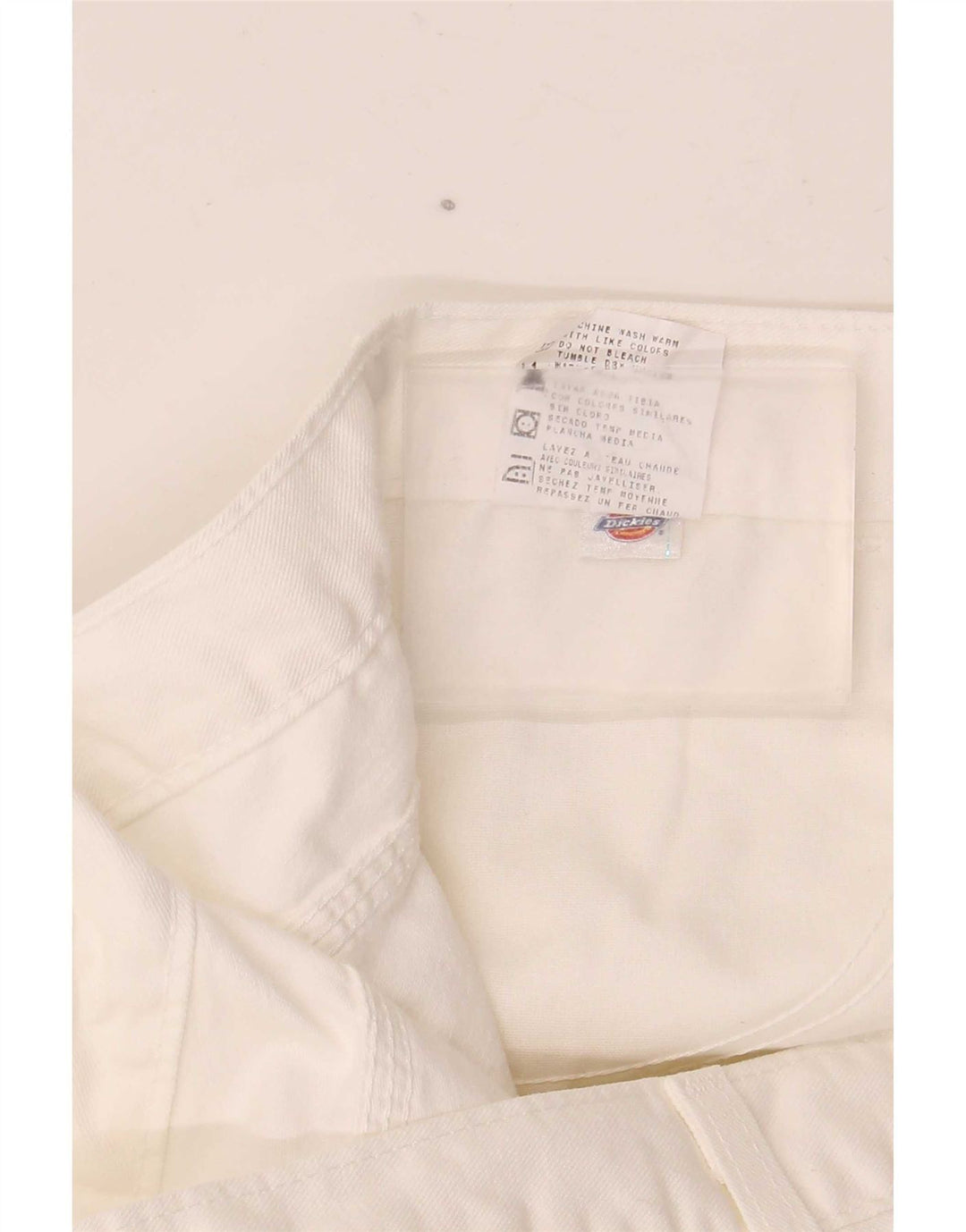 Pantaloni scurți cargo pentru bărbați Dickies, cu formă relaxată, W40 XL, bumbac alb