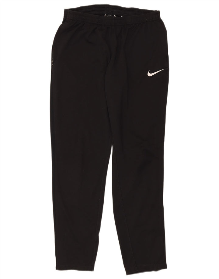 Pantaloni de trening NIKE pentru bărbați, poliester mediu negru