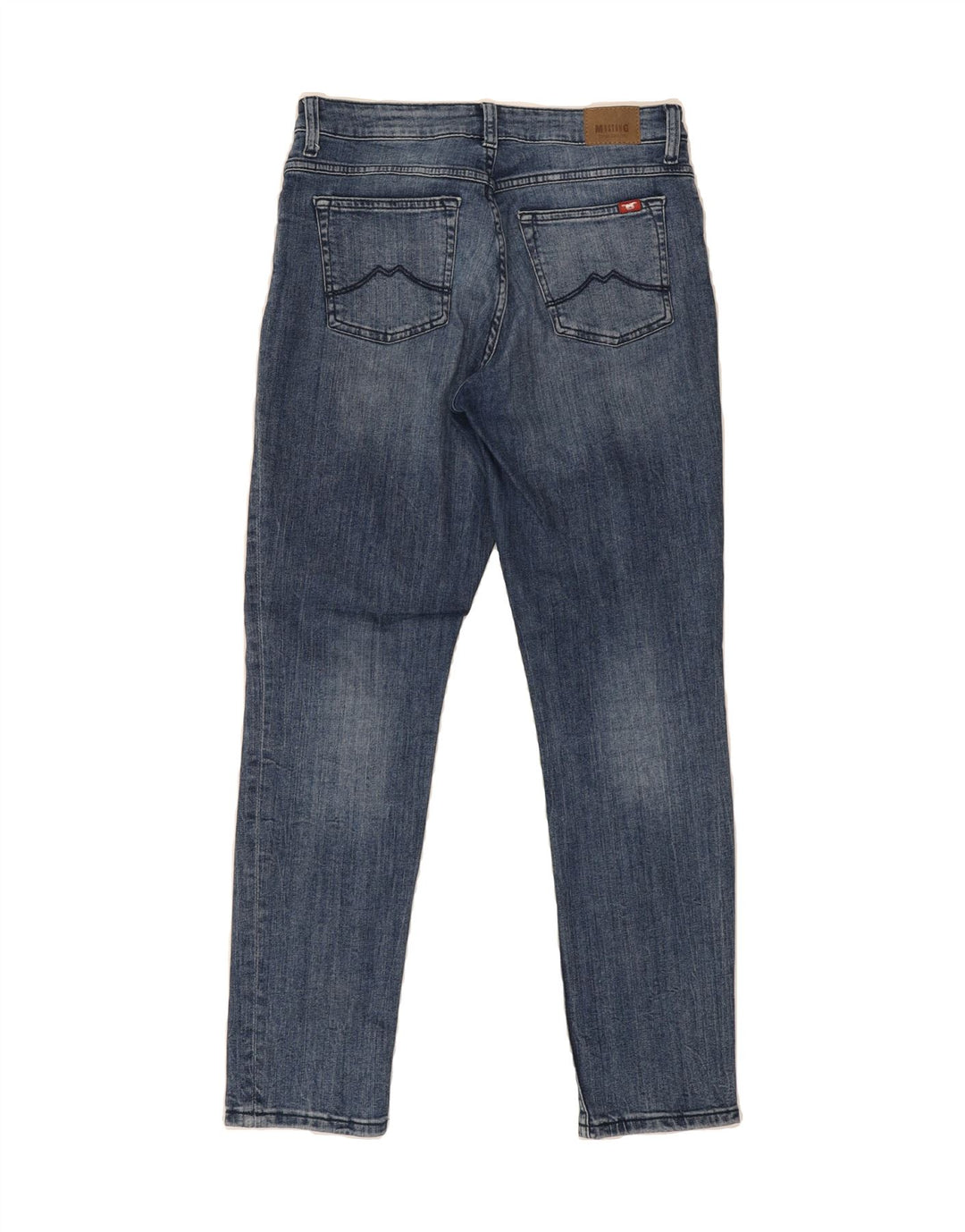 MUSTANG Womens Slim Jeans W30 L30 Blue Cotton Vintage Mustang and Second-Hand Mustang from Messina Hembry 
