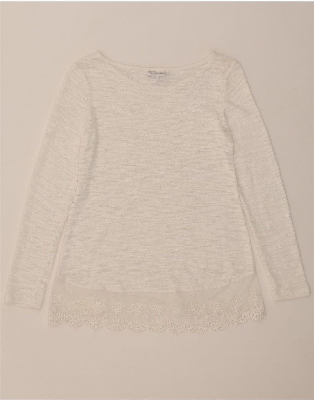 PHASE EIGHT Top pentru femei cu mânecă lungă UK 12 Medium White Floral