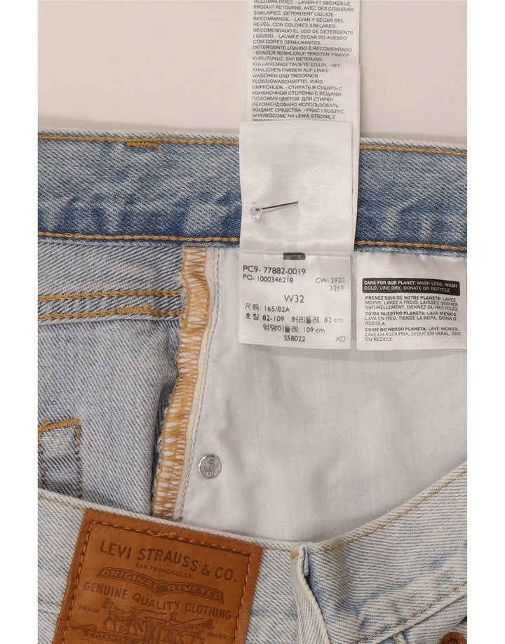 Fusta mini denim Levi's W32, mare, albastru, bumbac