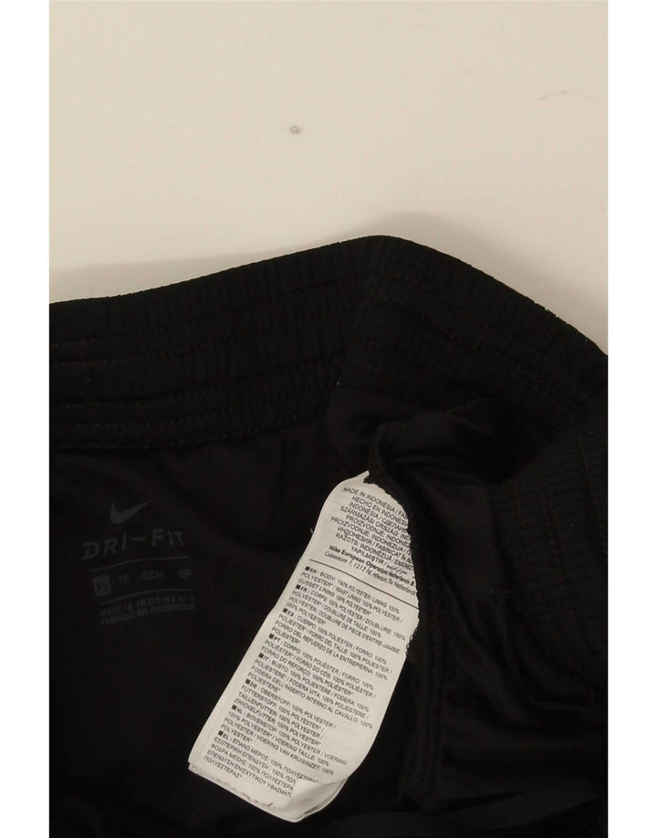 Pantaloni scurți sport obișnuiți pentru femei Nike XS poliester negru