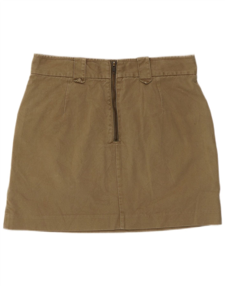 Fusta mini pentru femei French Connection UK 12 Medium W30 Khaki