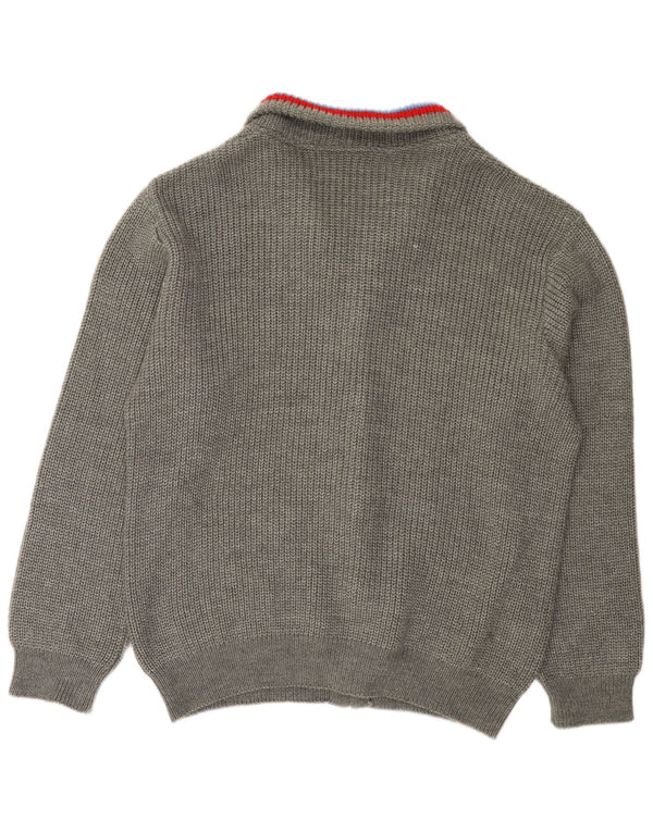 Pulover cardigan pentru bărbați Kappa XL Lână gri