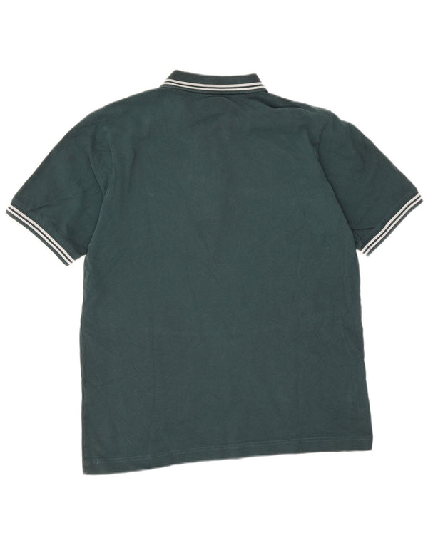 Tricou polo pentru bărbați Kappa, verde mediu