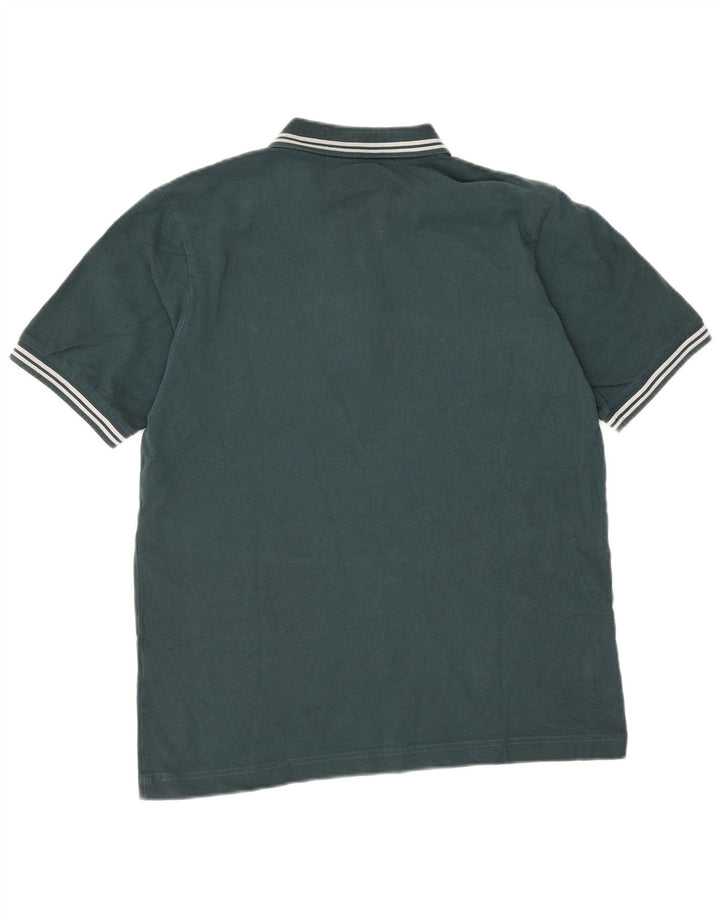 Tricou polo pentru bărbați Kappa, verde mediu