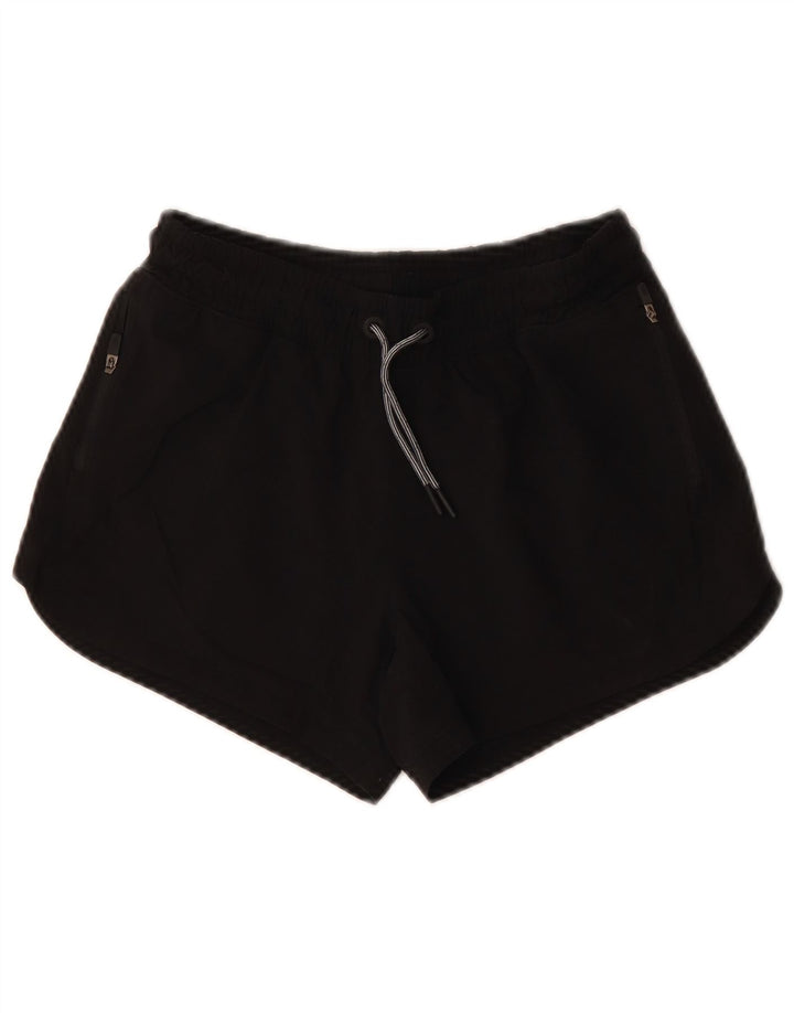 Pantaloni scurti sport fete Athleta 13-14 ani XL poliester negru