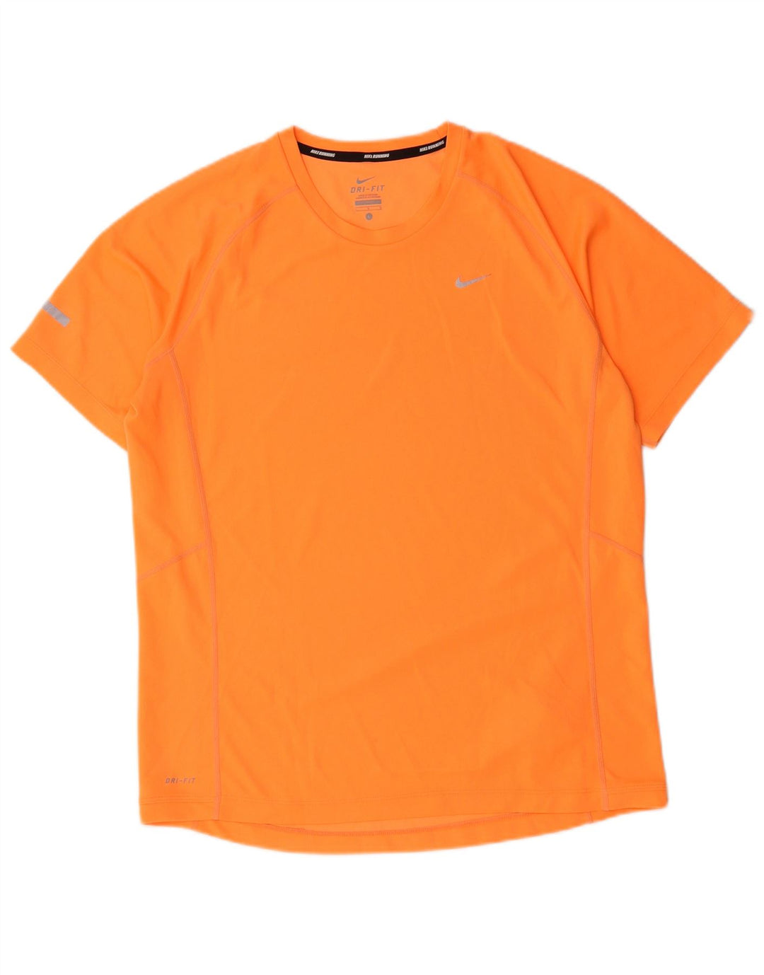 Tricou pentru bărbați Nike Dri Fit Top mare poliester portocaliu
