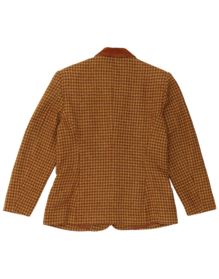 Blazer pentru femei de la Diana Bentall IT 42 Medium Brown Houndstooth