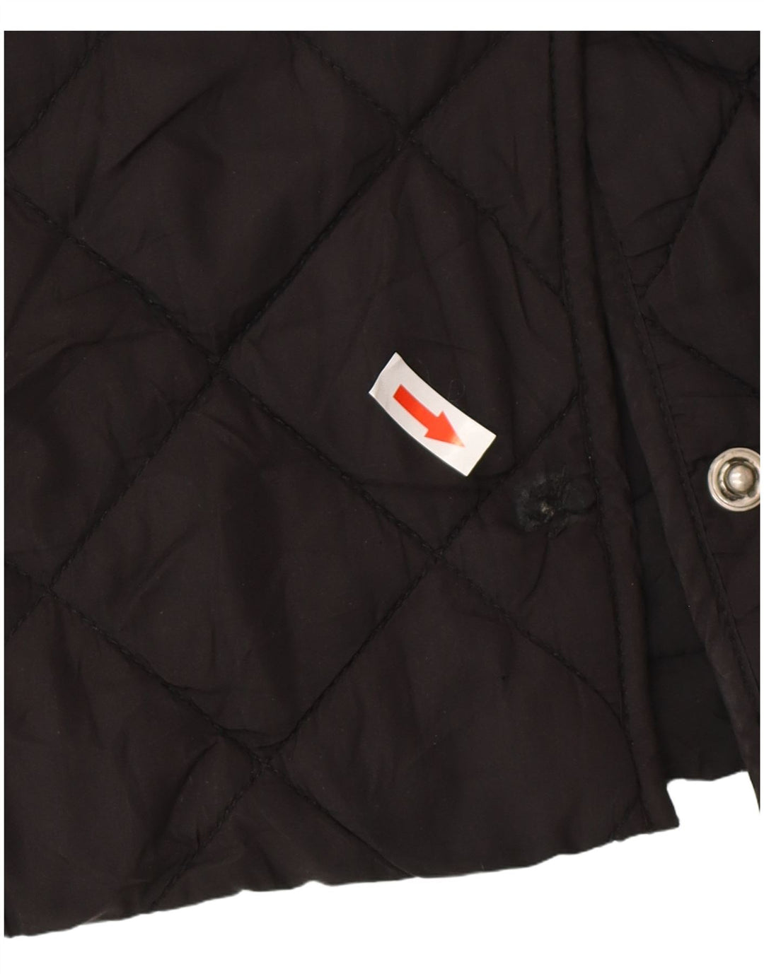 Pardesiu matlasat pentru femei Zara UK 16 mare negru