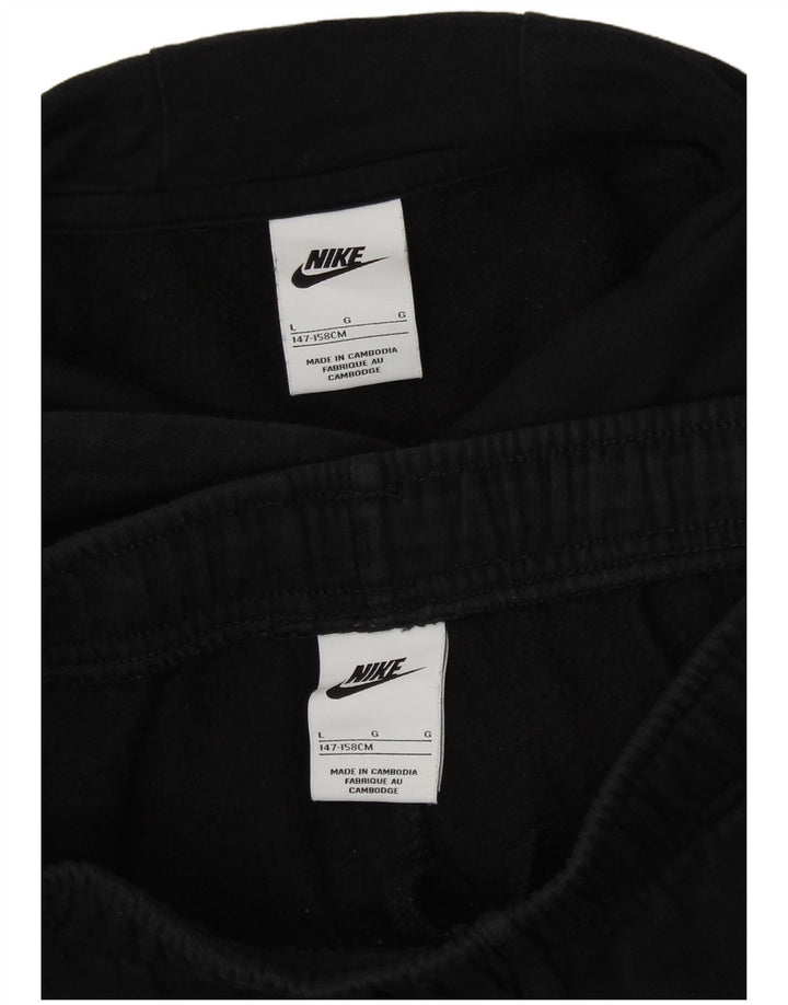 Trening complet Nike Fete Loose Fit Graphic 12-13 ani Bumbac negru mare