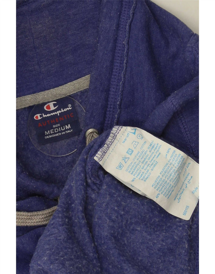 Pulover cu grafic pentru femei Champion UK 14 Bumbac albastru mediu