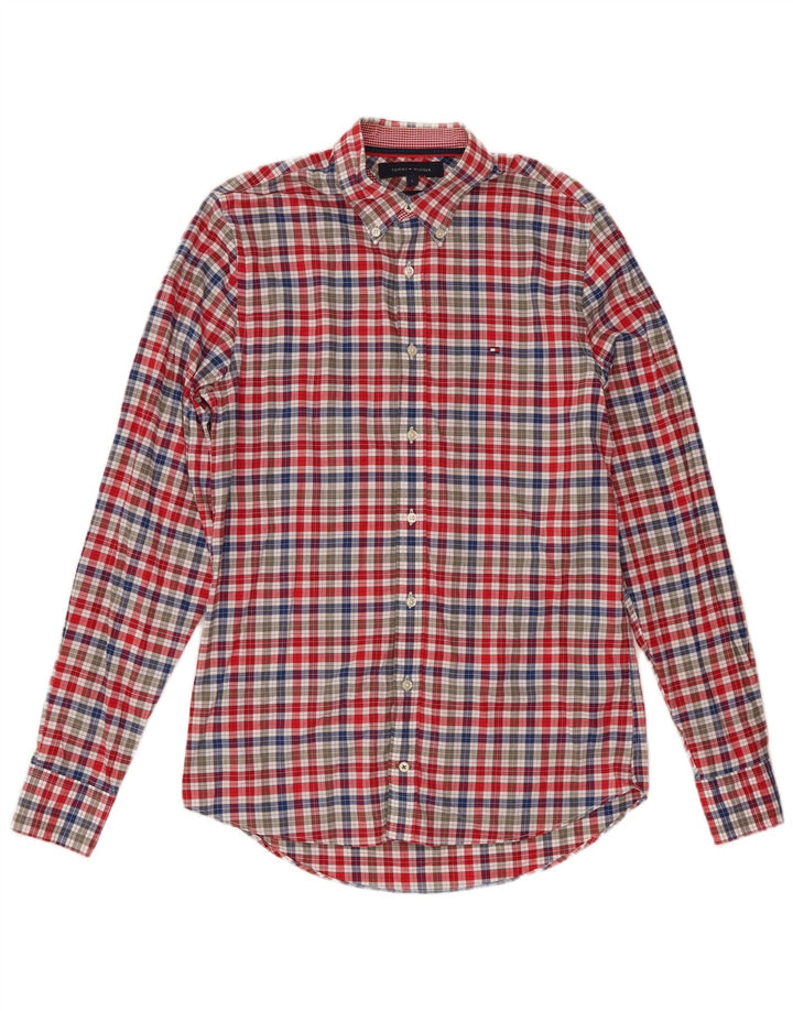 Cămașă pentru bărbați Tommy Hilfiger Slim Fit, mic, multicolor, din bumbac