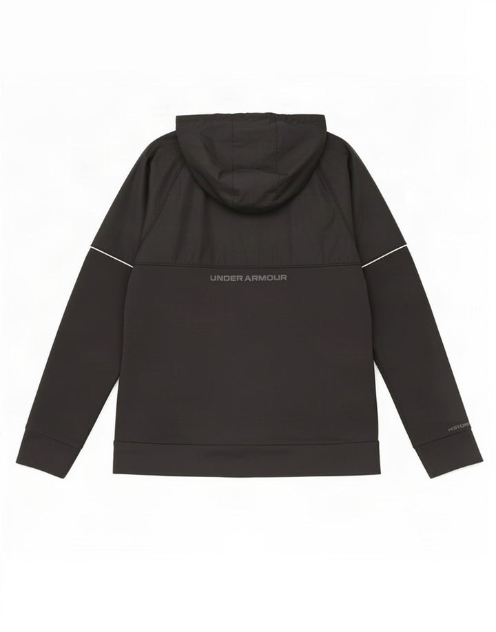 Pulover Under Armour pentru bărbați, cu fermoar, poliester mediu negru