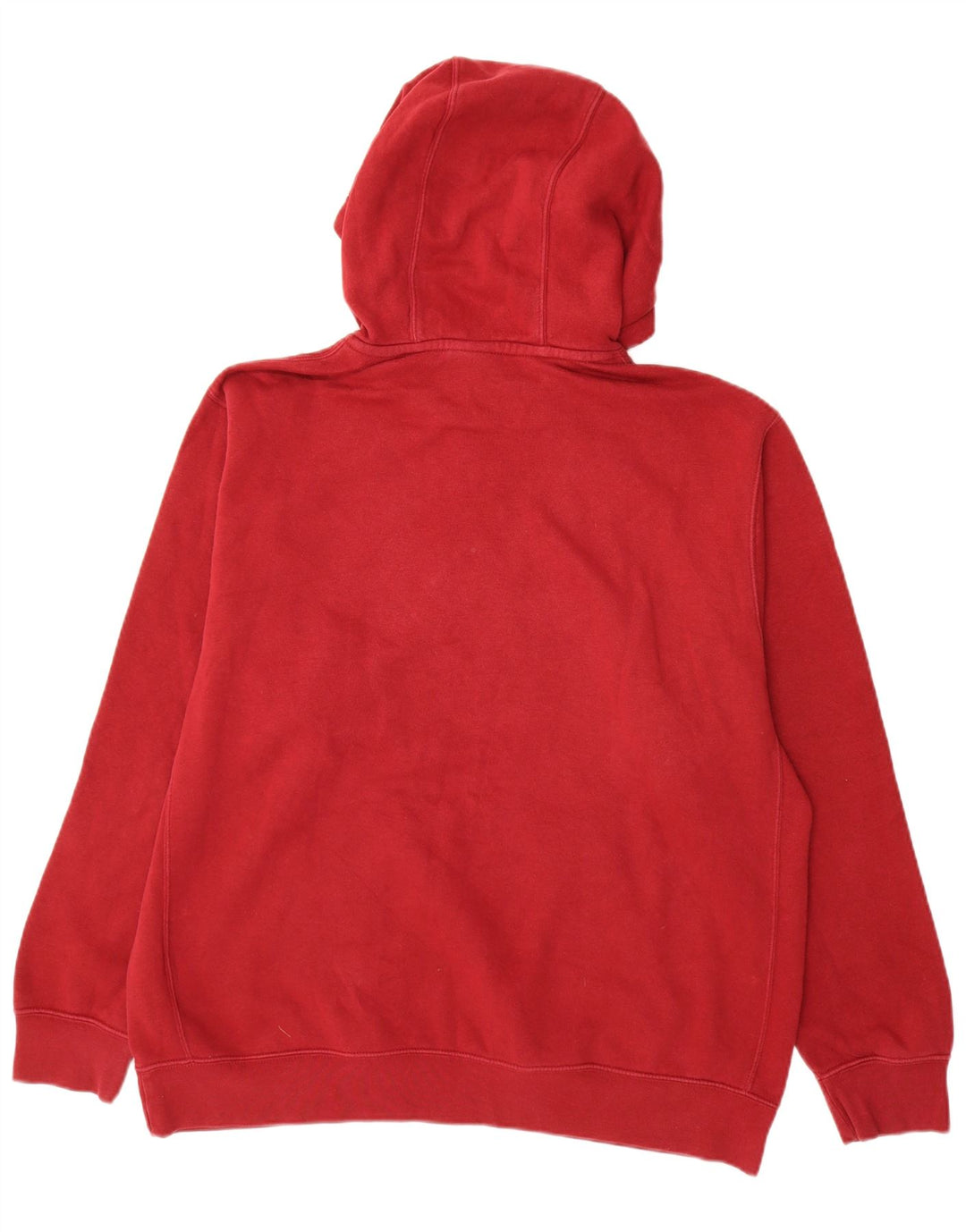 Pulover NIKE pentru bărbați cu glugă grafic XL bumbac burgundă