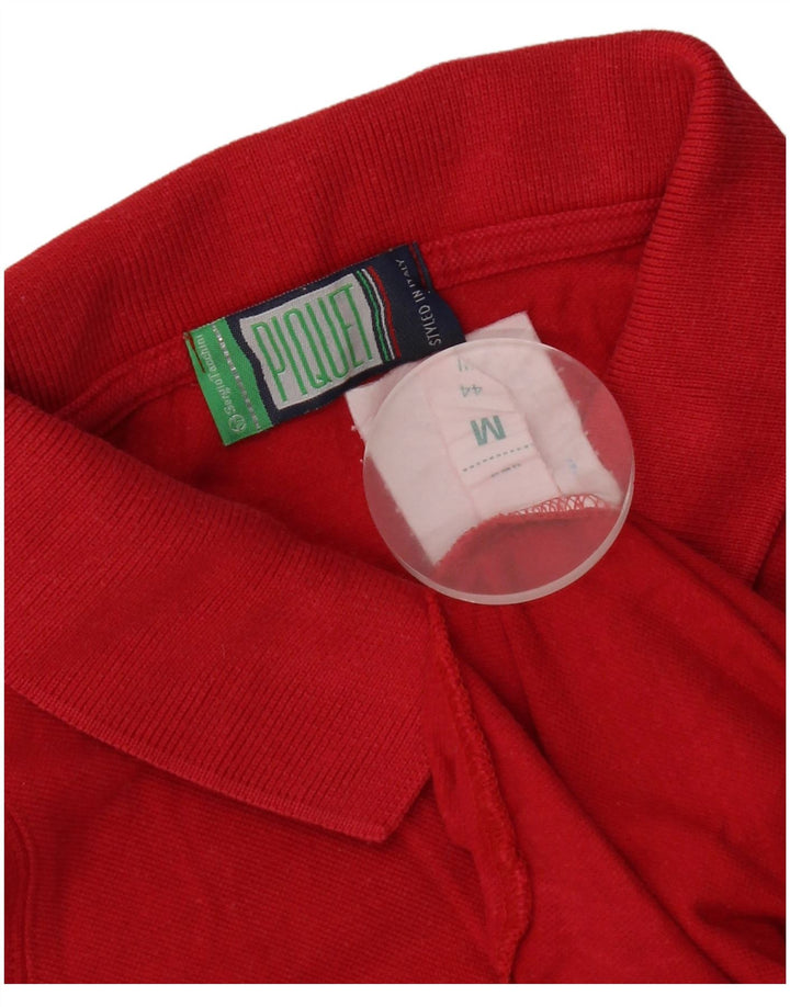 Tricou polo fără mâneci pentru femei Sergio Tacchini IT 44 Medium Red