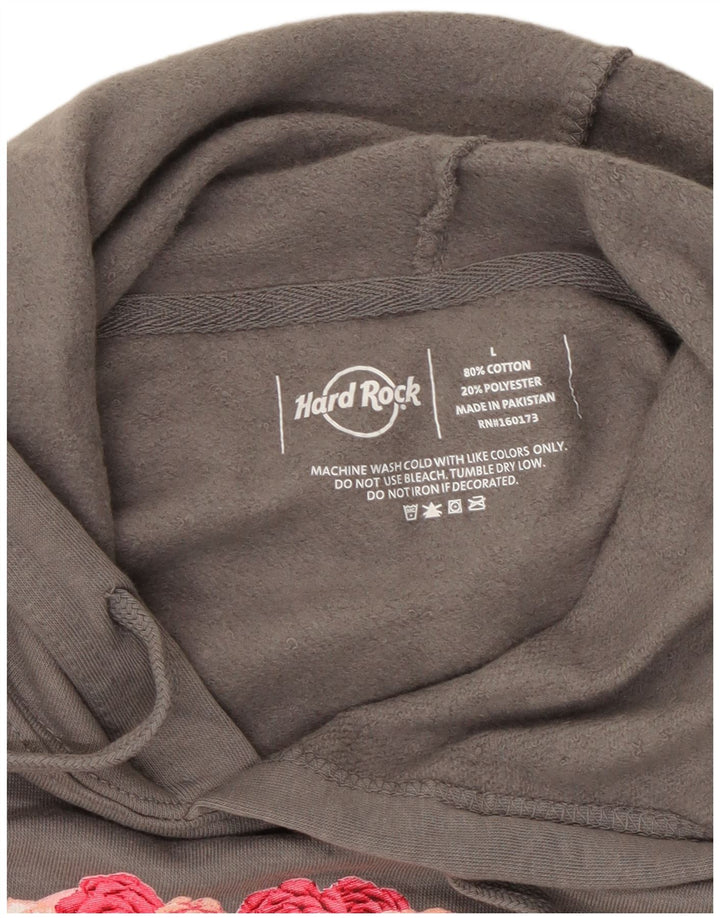 HARD ROCK CAFE Hanorac supradimensionat pentru femei din Milano, UK 16, mare, gri