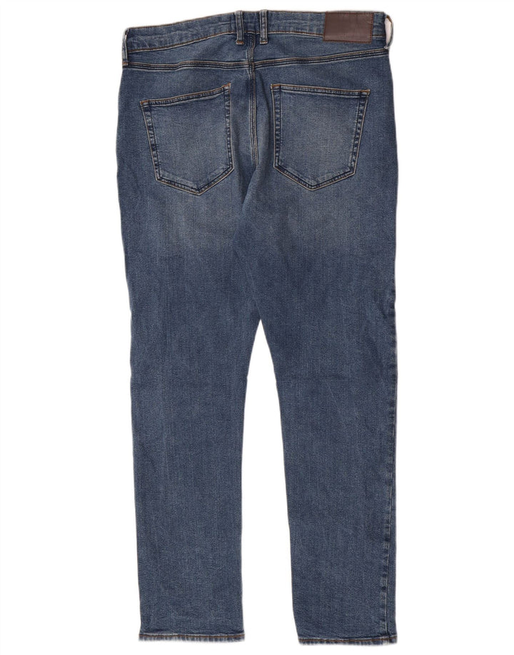 Blugi slim pentru bărbați French Connection W34 L30 Bumbac albastru