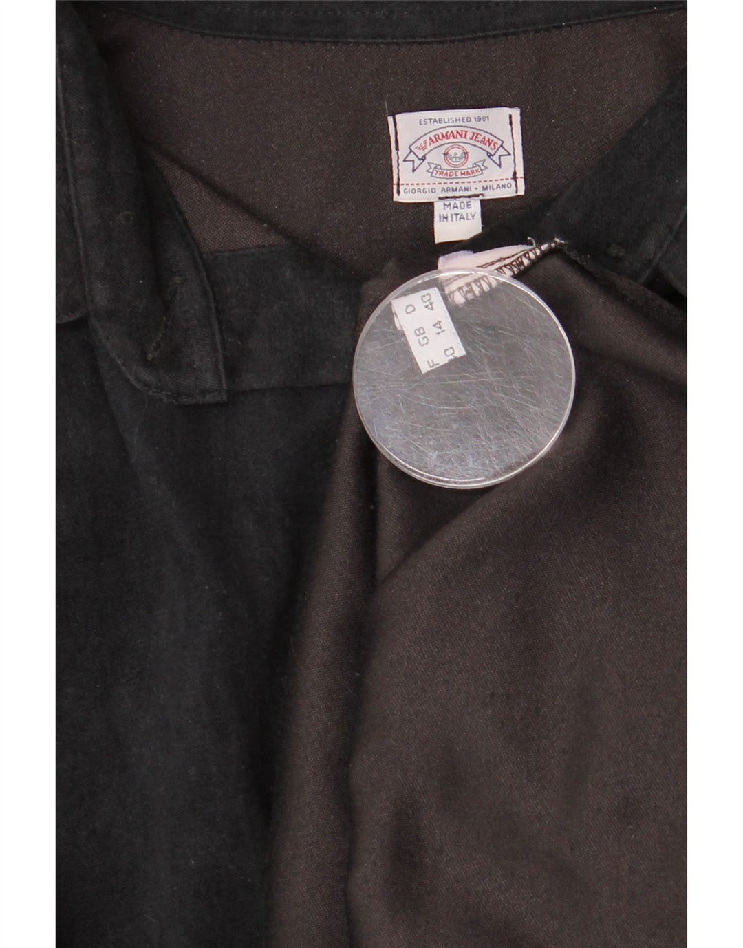 Cămașă Armani Jeans pentru femei UK 14 Large Black