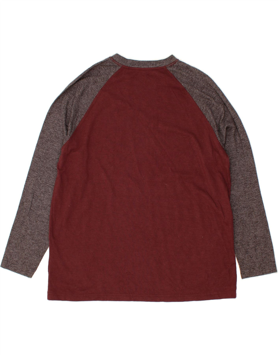 EDDIE BAUER Top pentru bărbați cu mânecă lungă 2XL maro, bumbac color bloc