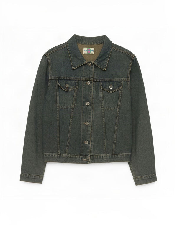 Blink Womens Denim Jacket IT 44 Medium Blue