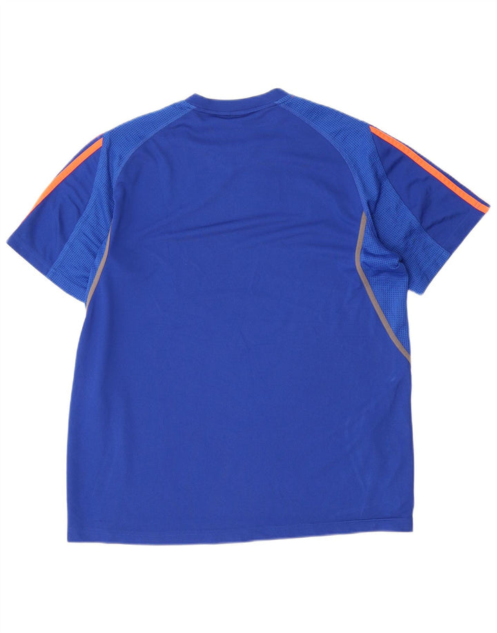 Tricou pentru bărbați Adidas Top Medium Blue Poliester