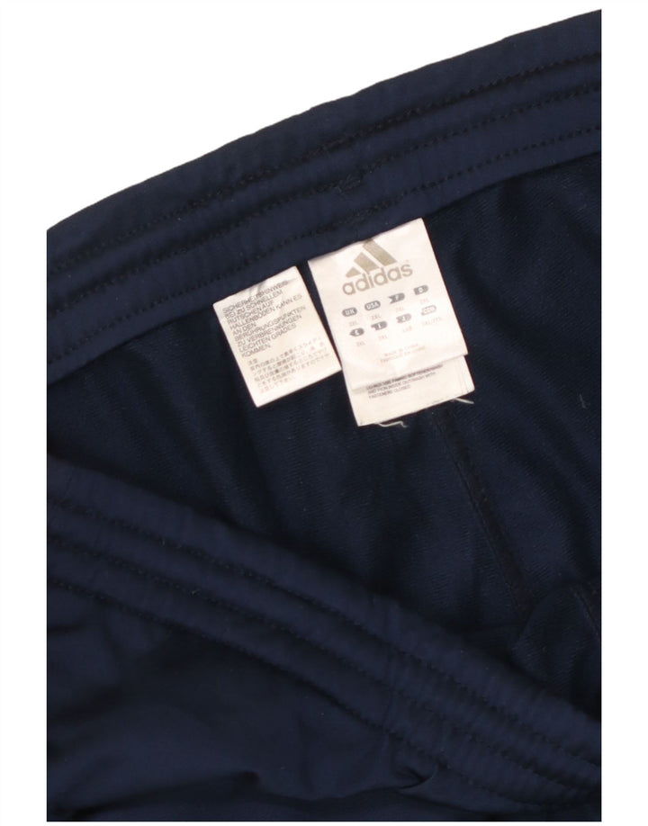 Pantaloni de trening pentru bărbați Adidas 2XL, poliester color-bloc, albastru bleumarin