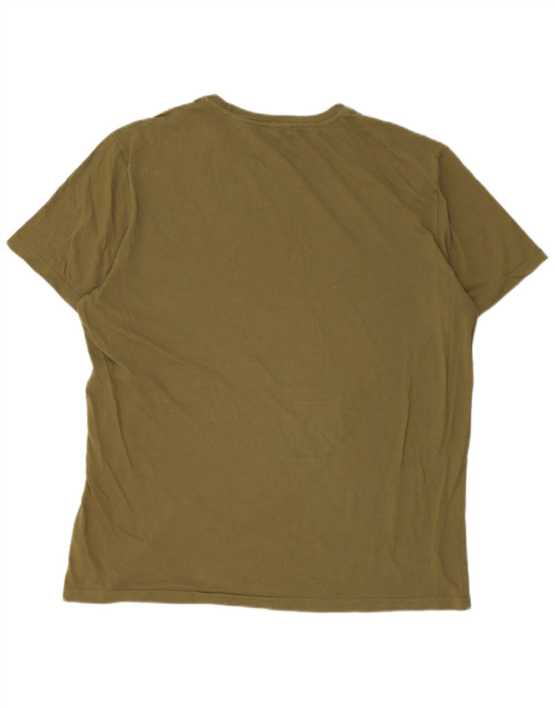 Tricou pentru bărbați Benetton Top XL Kaki Bumbac
