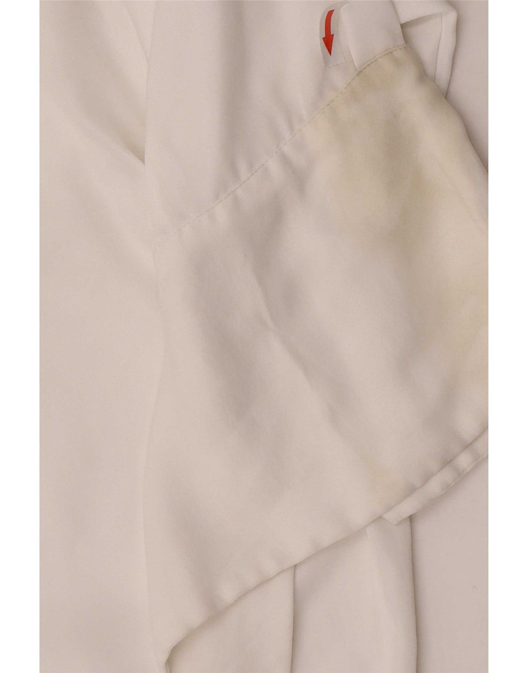 Bluză cămașă pentru femei Zara UK 10 Small White Viscose